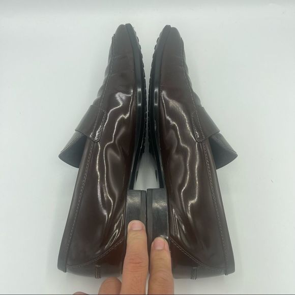 Tods Leather Brown loafers main image 5